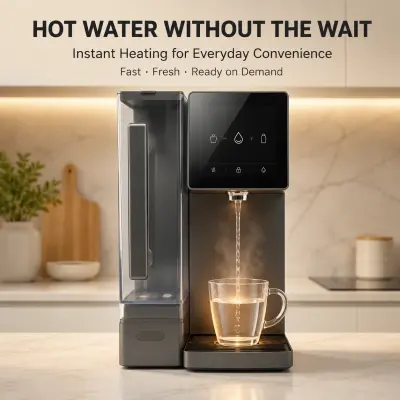 100G Countertop RO Water Purifier with Instant Heating