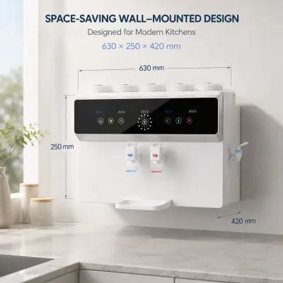 100G Under-Sink RO Water Purifier with Pressure Tank