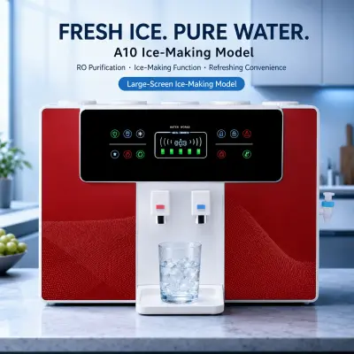 100G Smart RO Water Purifier with Large Touchscreen & Optional Ice Maker