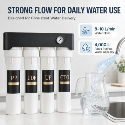15-Inch Four-Stage Ultrafiltration Water Purifier