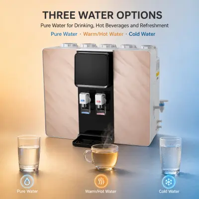 100G Hot & Cold RO Water Dispenser with Three Water Outlets