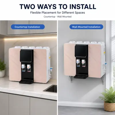 100G Hot & Cold RO Water Dispenser with Three Water Outlets
