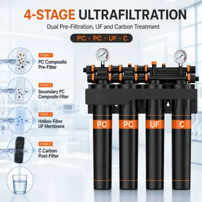 20-Inch 4-Stage Ultrafiltration Water Purifier