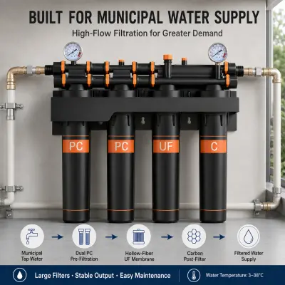 20-Inch 4-Stage Ultrafiltration Water Purifier