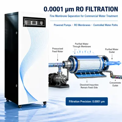 RO membrane water filtration technology