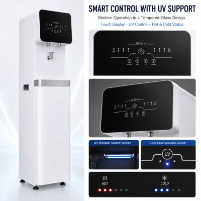 UV sterilization and touchscreen control panel
