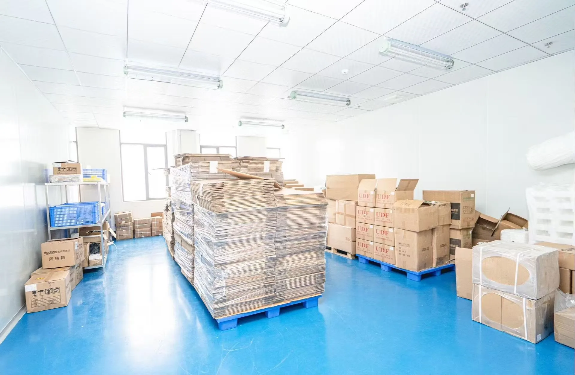 Packaging Materials Preparation Area