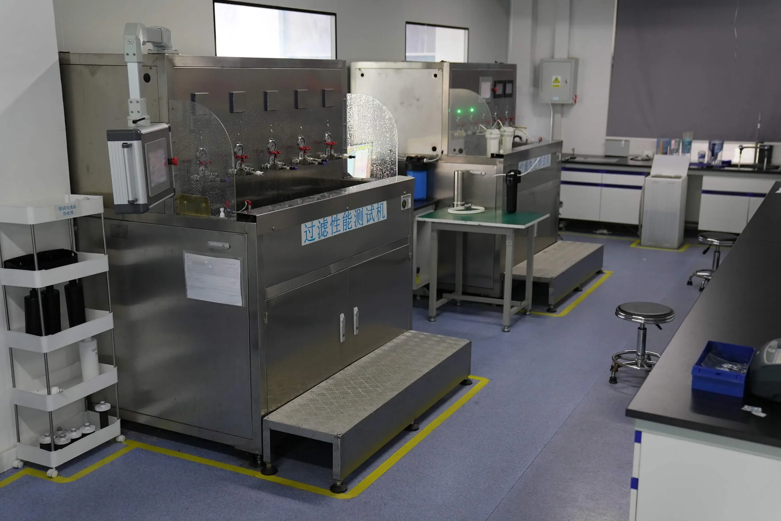 Filtration Performance Testing Laboratory