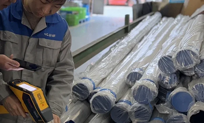 Raw Material Inspection and Traceability
