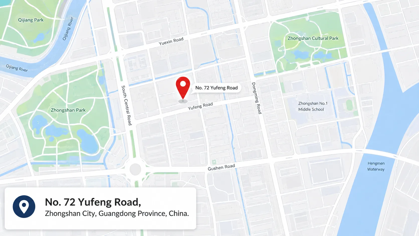 Factory address map