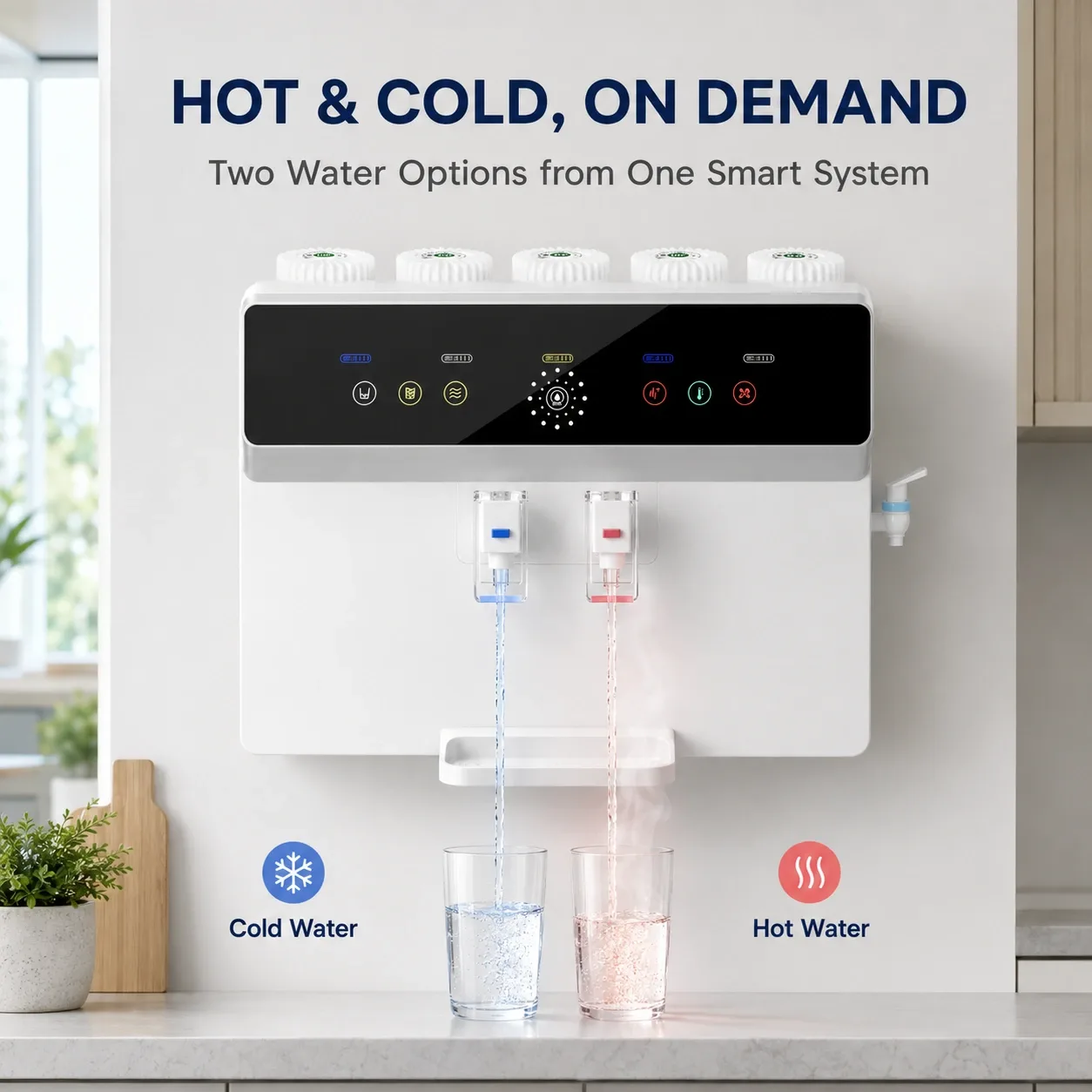 100G Under-Sink RO Water Purifier with Pressure Tank