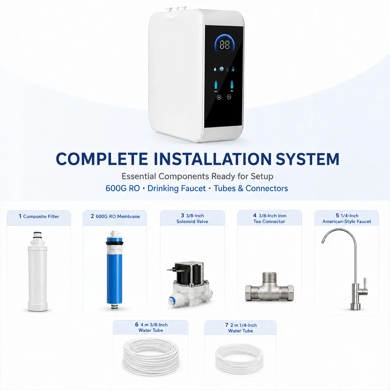 600G Tankless Under-Sink RO Water Purifier