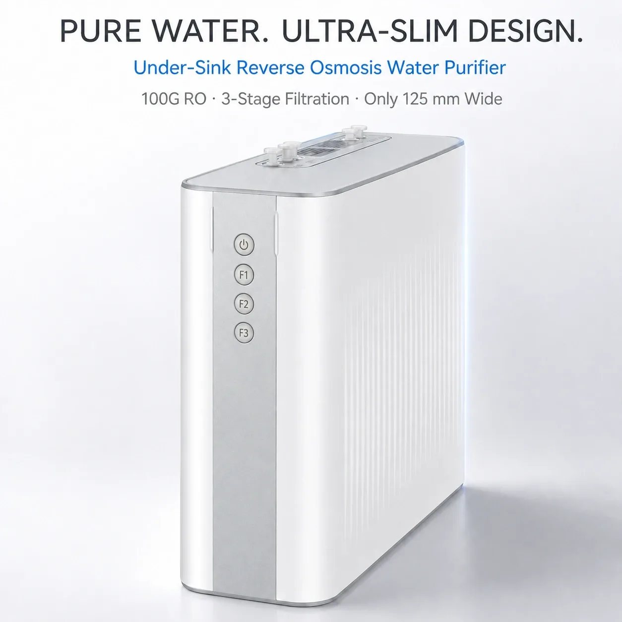 100G Compact RO Water Purifier with Integrated Waterway
