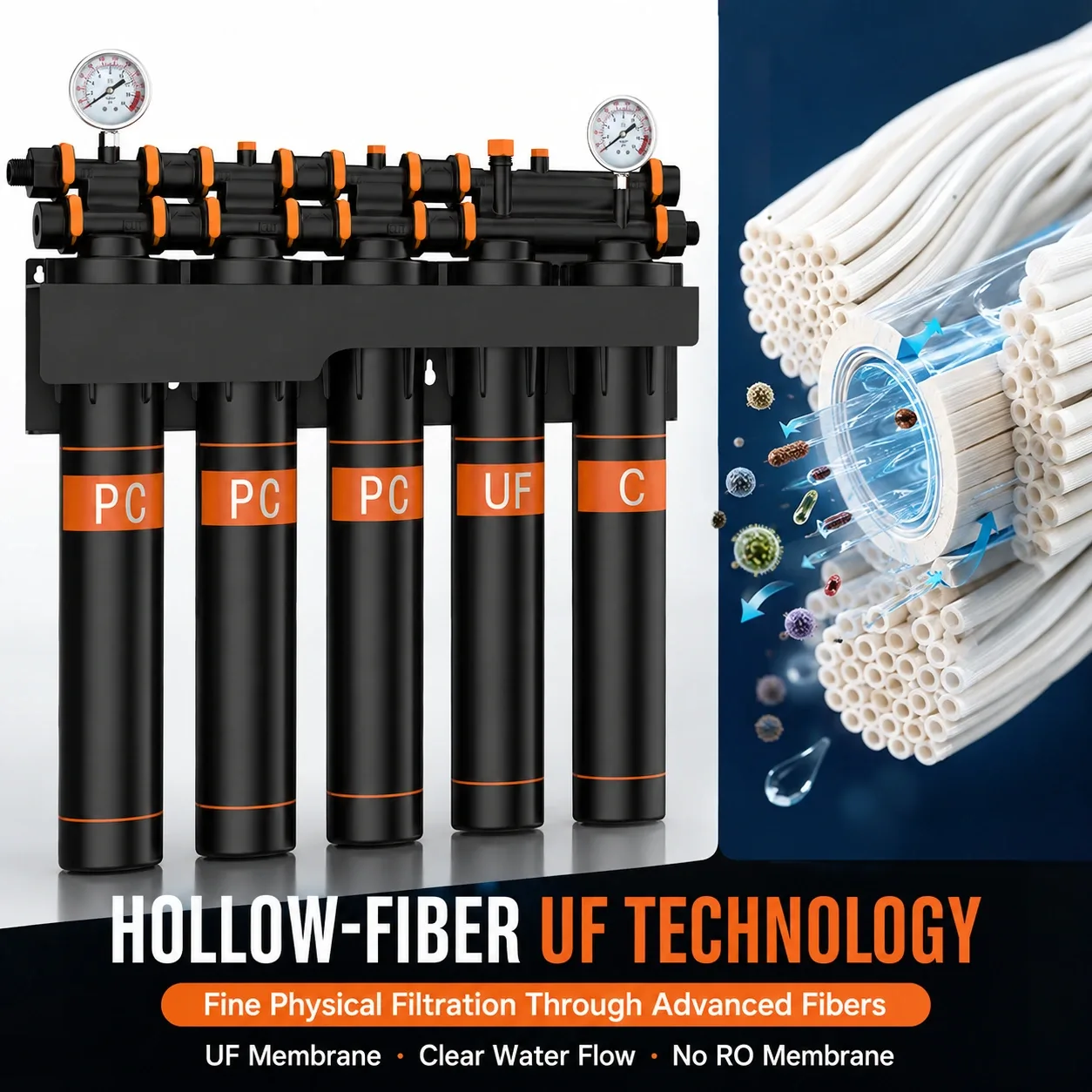 20-Inch 5-Stage Ultrafiltration Water Purifier