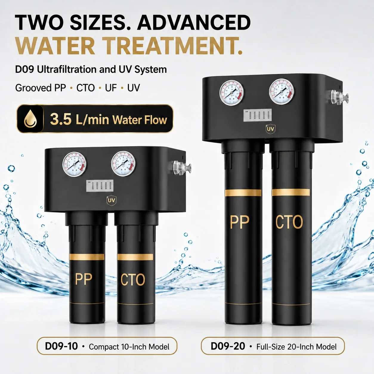 UV Ultrafiltration Water Purifier System
