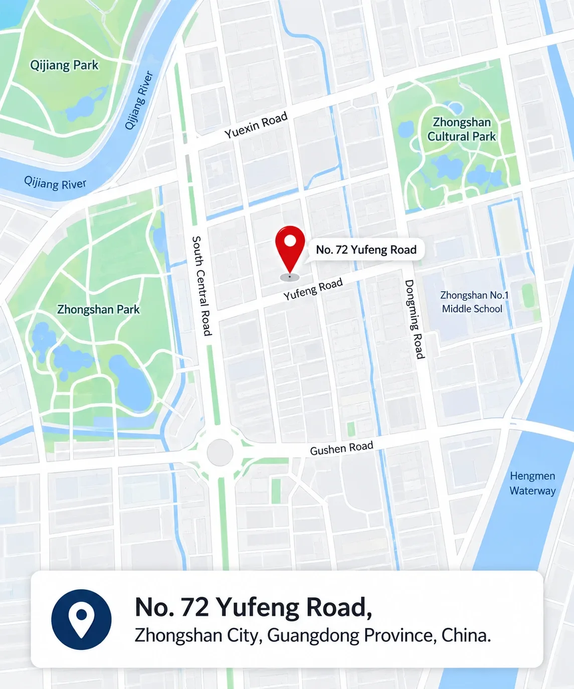 Factory address map